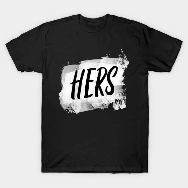 His And Hers Couple Matching T-Shirt by PlimPlom
